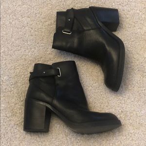 Black ankle boot